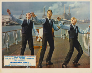 Wonderful Life (1964) vintage cinema lobby card featuring Battersea Power Station in London