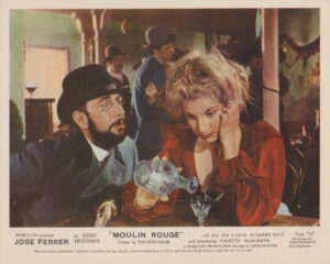 Moulin Rouge (1952) vintage cinema lobby card