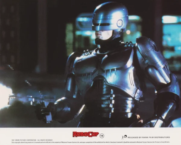 Peter Weller stars as RoboCop (1987)