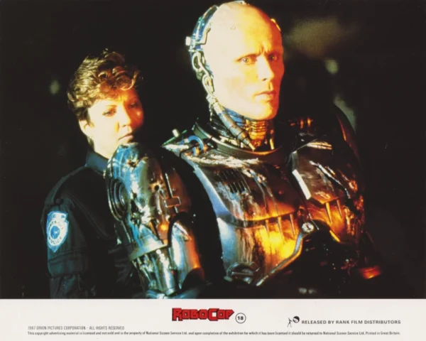 Nancy Allen and Peter Weller