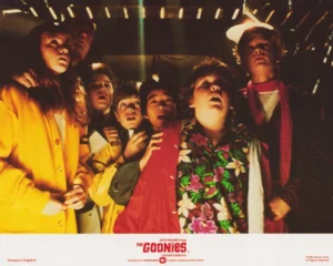The Goonies (1985) UK Front of House Lobby Card
