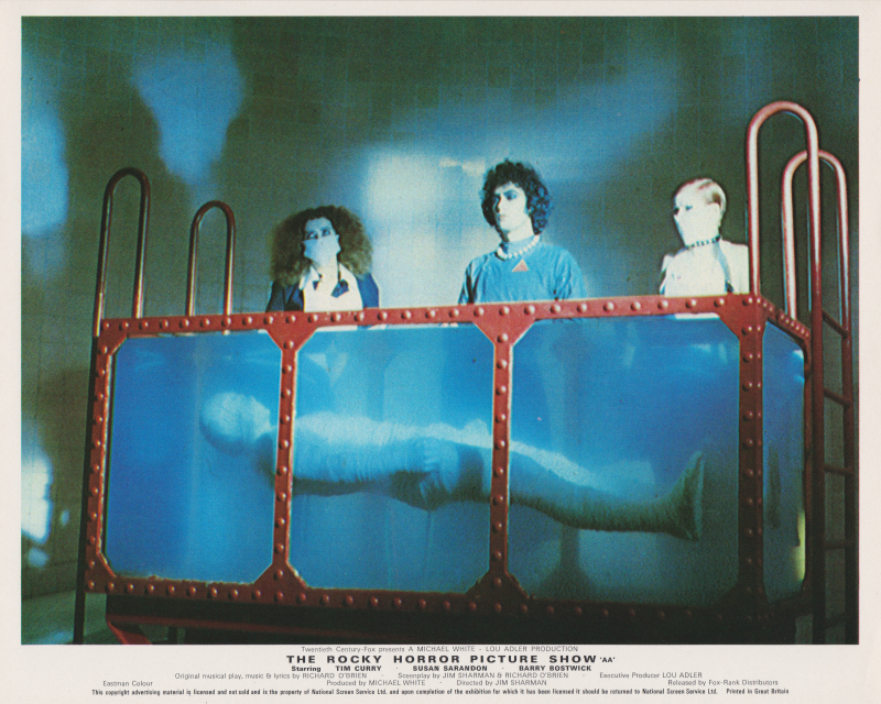 The Rocky Horror Picture Show (1975) UK Front of House Lobby Card