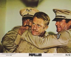 Papillon (1973) American vintage cinema lobby card #2
