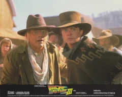 Christopher Lloyd and Michael J. Fox in Back to the Future Part III (1990)