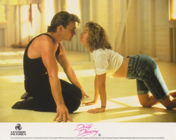 Patrick Swayze and Jennifer Grey