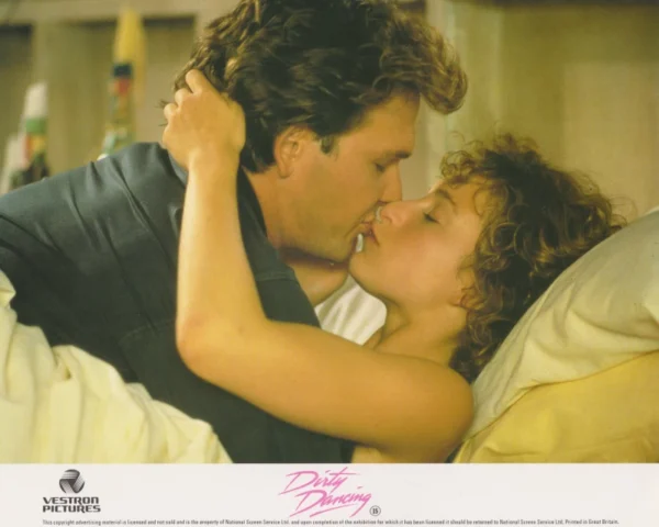 Patrick Swayze and Jennifer Grey