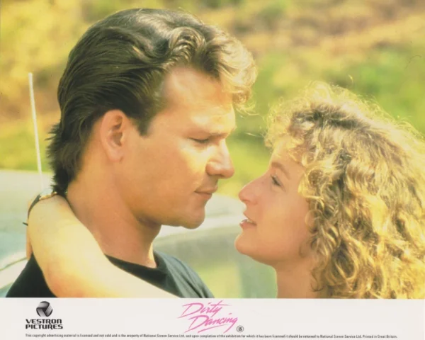 Patrick Swayze and Jennifer Grey