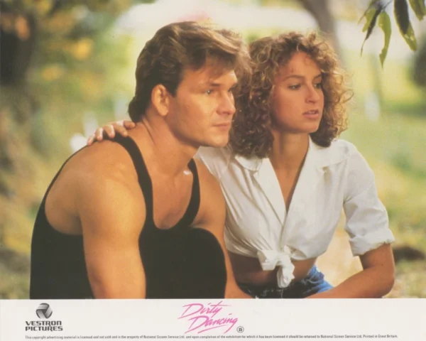 Patrick Swayze and Jennifer Grey