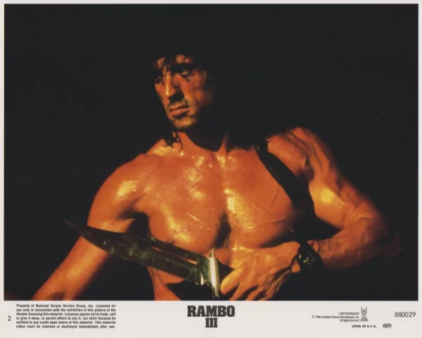 Sylvester Stallone stars as John Rambo