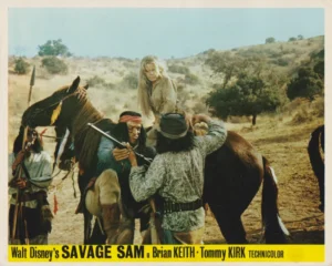 A scene from Savage Sam (1963)
