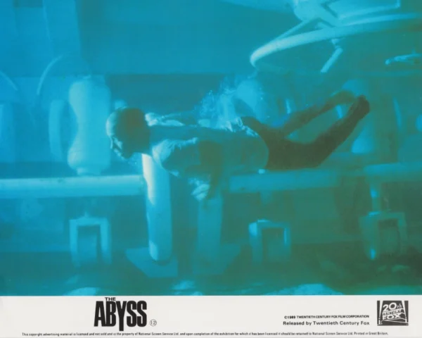 Ed Harris swims for survival!