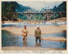 The Bridge on the River Kwai (1957) British Front of House cinema lobby card