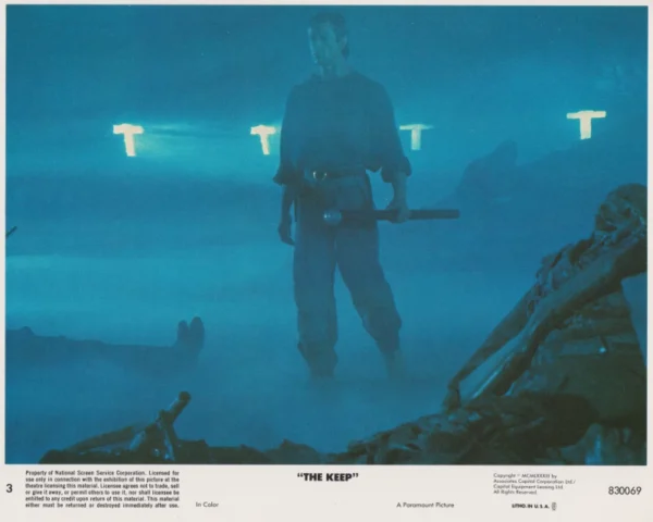 A stand-out marketing image from Michael Mann's The Keep (1983)