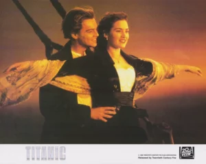 Titanic (1997) cinema lobby card