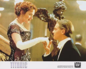 Kate Winslet and Leonardo DiCaprio star as Rose & Jack