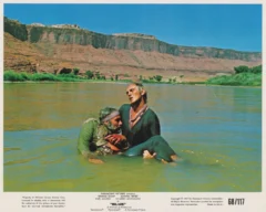 Terence Stamp in a scene from the 1968 movie Blue.