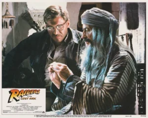 Indiana Jones (Harrison Ford) seeks expert advice