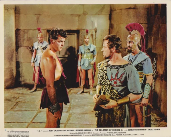 A scene from Sergio Leone's The Colossus of Rhodes (1961)