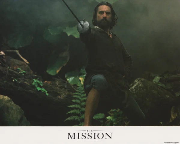 Robert De Niro starring in The Mission (1986)