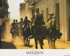 Robert De Niro starring in The Mission (1986)