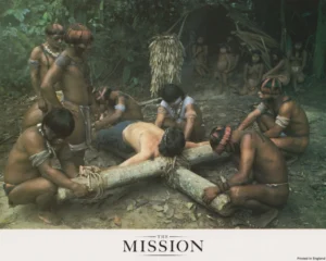 A scene from The Mission (1986)