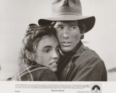Days of Heaven (1978) Press Kit Photograph featuring Brooke Adams with Richard Gere