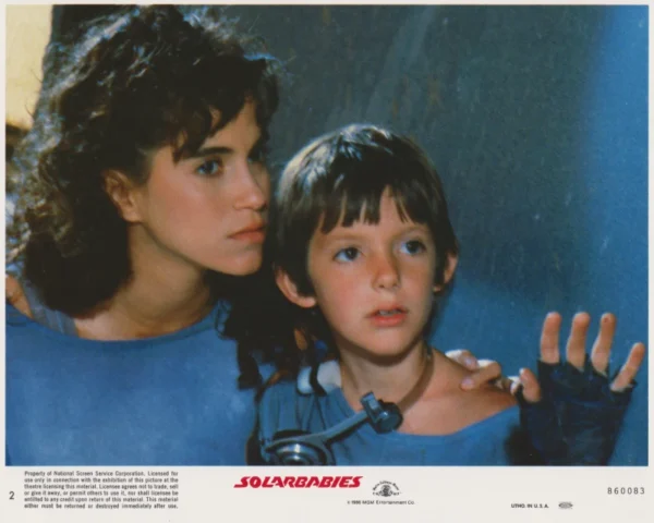 Solarbabies lobby card #2