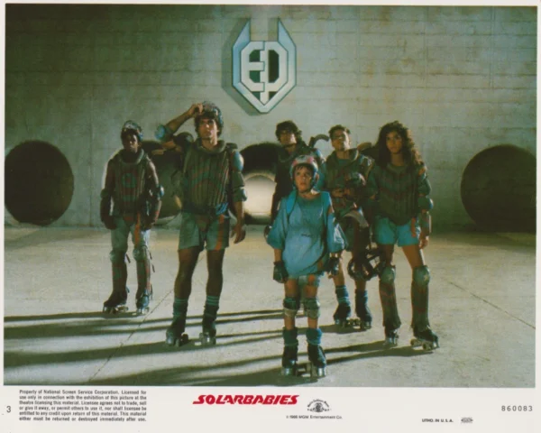 Solarbabies lobby card #3