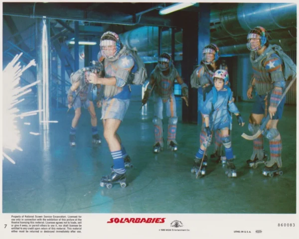 Solarbabies lobby card #7