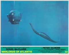 Warlords of Atlantis (1978) vintage cinema lobby card