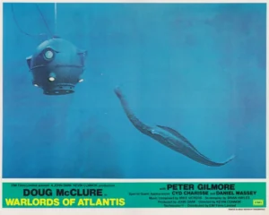 Warlords of Atlantis (1978) vintage cinema lobby card