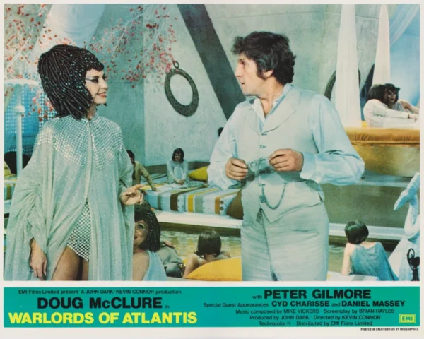 A scene from Warlords of Atlantis (1978)