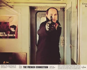 A classic scene from The French Connection (1971)