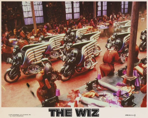 A scene from The Wiz (1978)