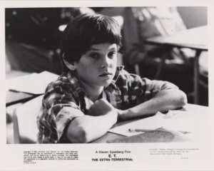 Henry Thomas in a scene from E.T. (1982)