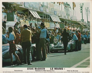 The pitlane from Le Mans (1971)