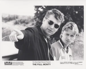 Peter Cattaneo directing Robert Carlyle in The Full Monty (1997)