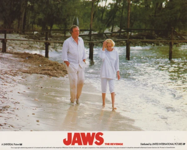 Michael Caine with Lorraine Gary