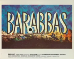 Barabbas (1961) USA Title Lobby Card #01