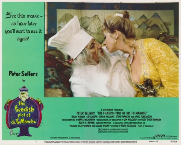 Peter Sellers with Helen Mirren