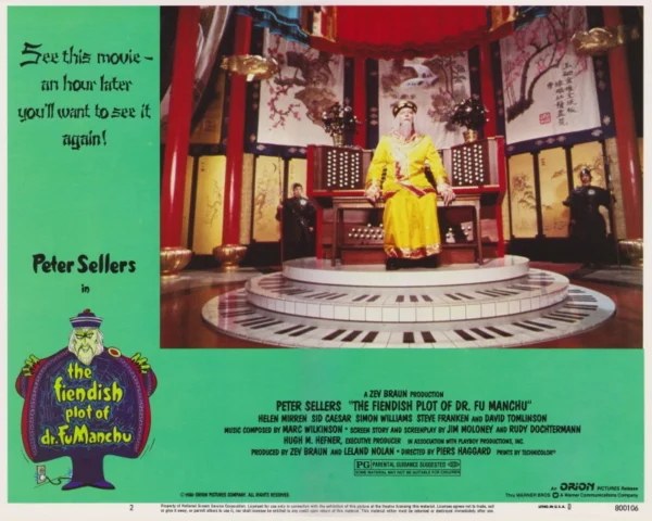 A scene from The Fiendish Plot of Dr. Fu Manchu (1980)