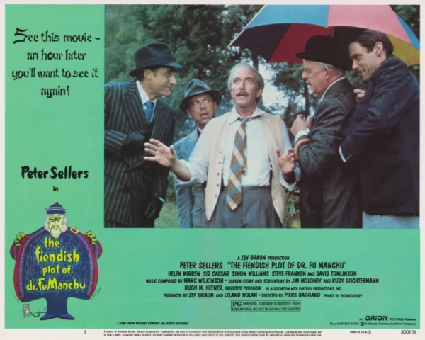 A scene from The Fiendish Plot of Dr. Fu Manchu (1980)