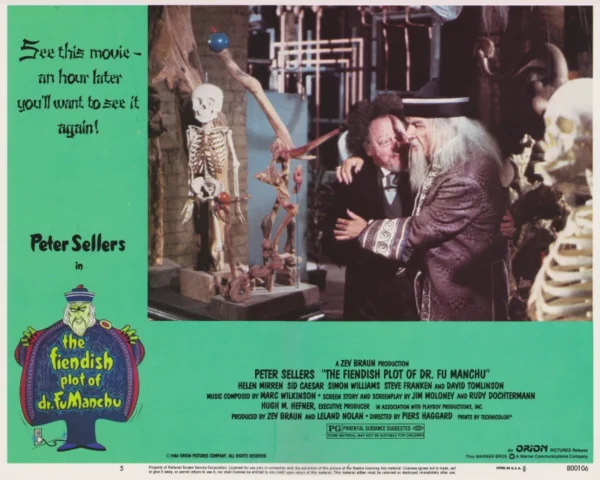 A scene from The Fiendish Plot of Dr. Fu Manchu (1980)