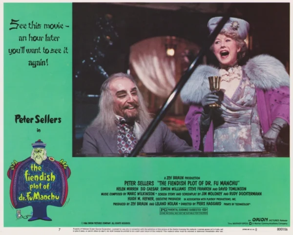 Peter Sellers and Helen Mirren