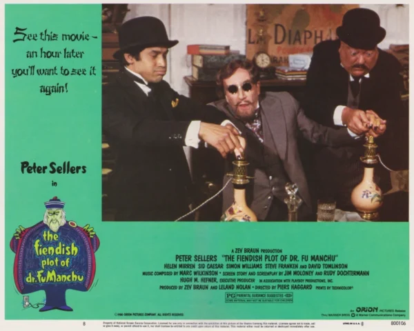 A scene from The Fiendish Plot of Dr. Fu Manchu (1980)