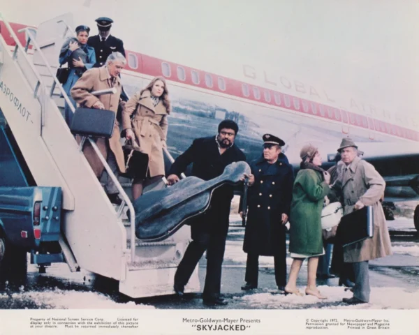 Skyjacked (1972) UK Front of House Lobby Card