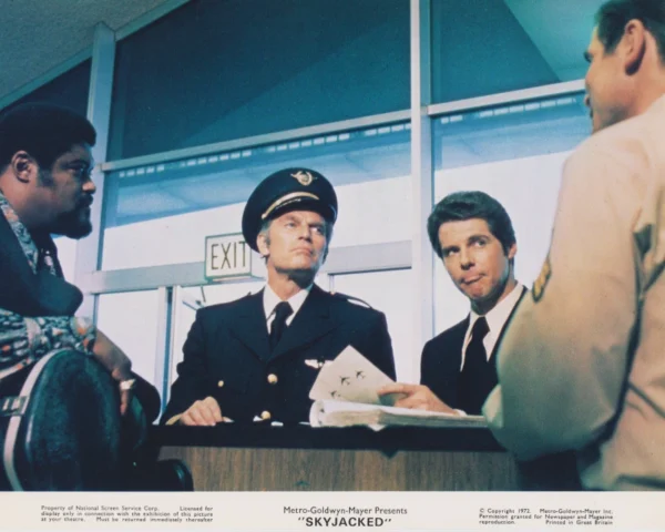 Skyjacked (1972) UK Front of House Lobby Card