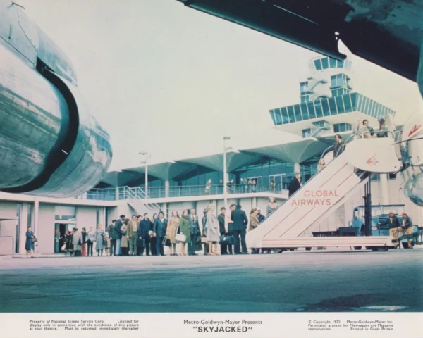 Skyjacked (1972) UK Front of House Lobby Card