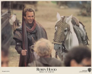 Kevin Costner in a scene from Robin Hood: Prince of Thieves (1991)