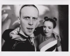 The Acid House (1998) Press Kit Photograph featuring Ewan Bremner and Arlene Cockburn
